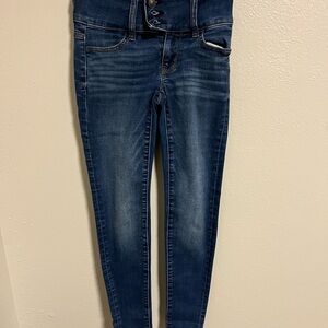 American Eagle Outfitters High Rise Dark Blue Jeggings-000R